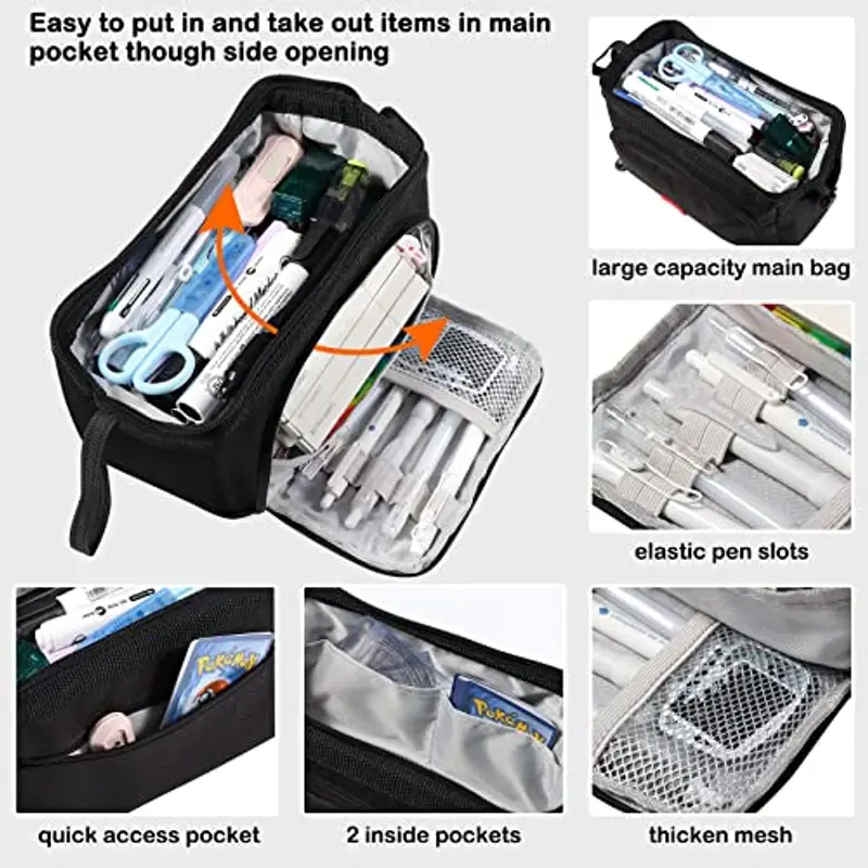 Diboniur Astucci Bambina Nero 2150404 miniatura 3