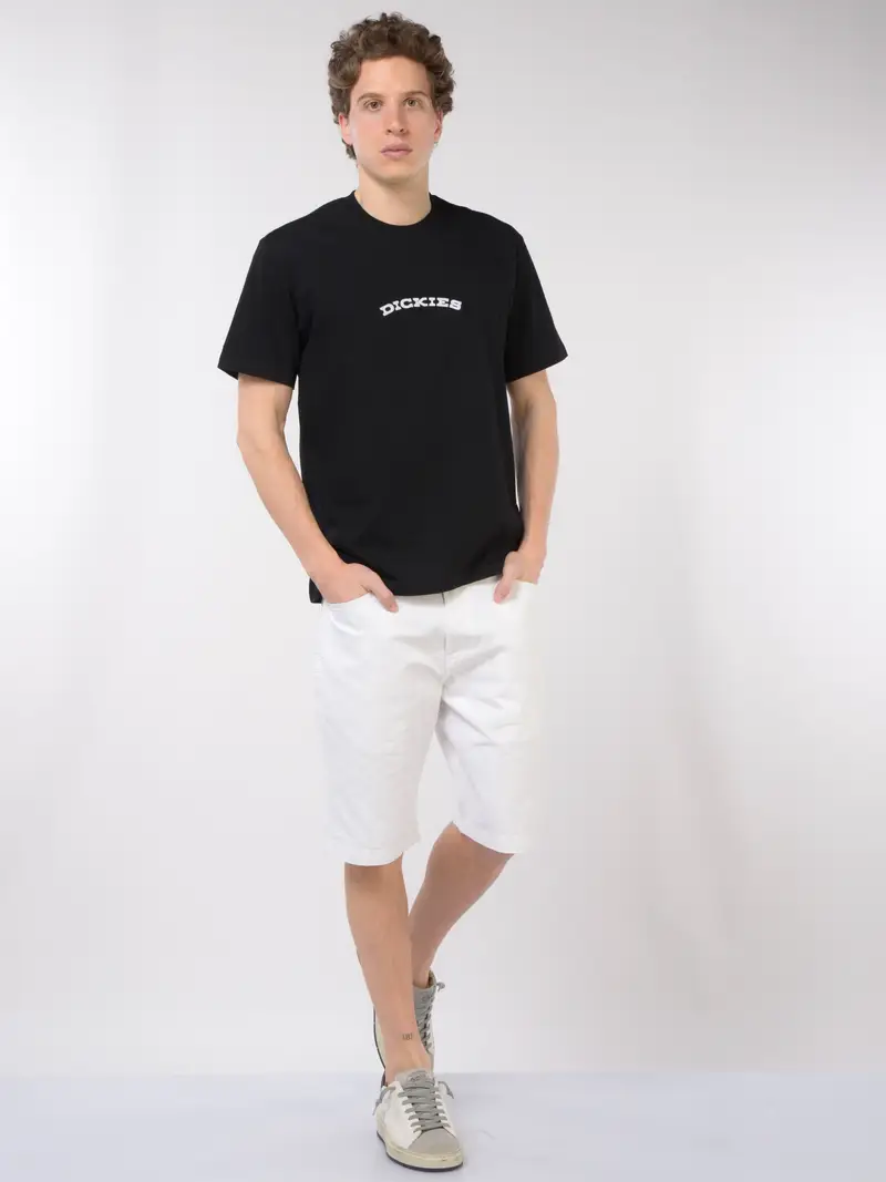 bermuda da uomo Dickies carpenter in cotone Bianco miniatura 2