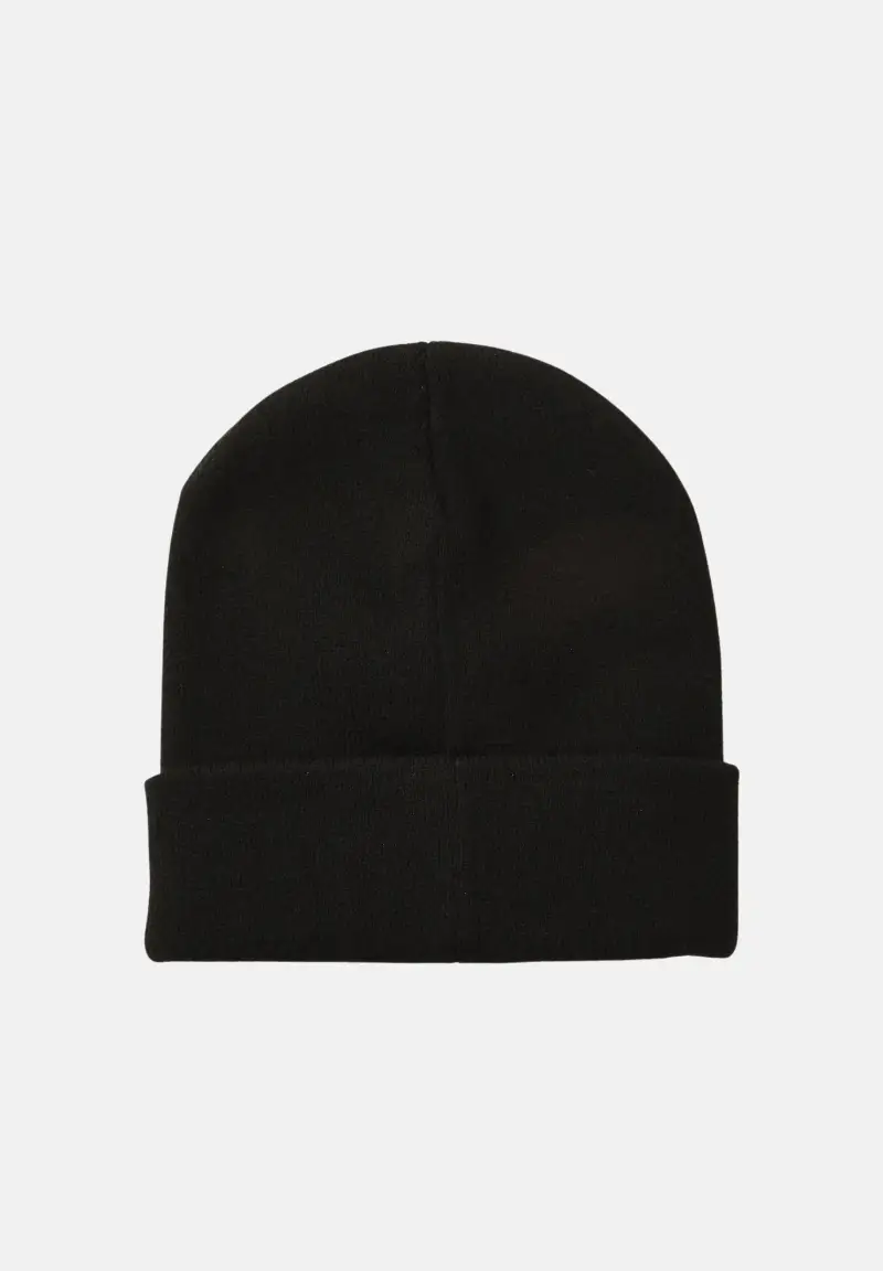 berretto di lana nero per uomo e donna miniatura 3