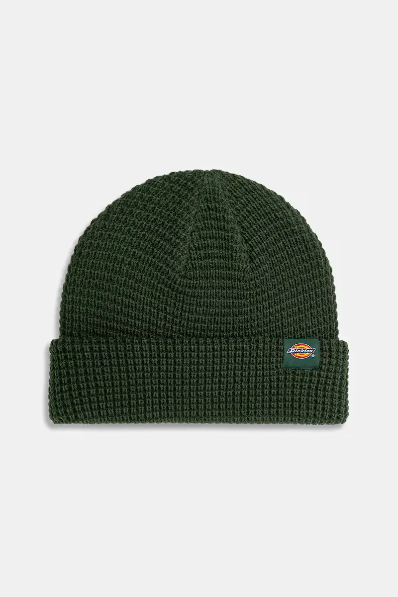 berretto Woodworth Waffle Beanie colore verde DK0A4XFD