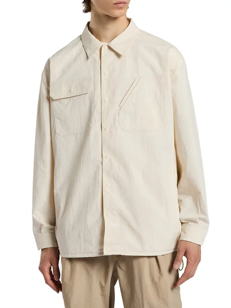 camicia casual dickies oversized da uomo - bianco