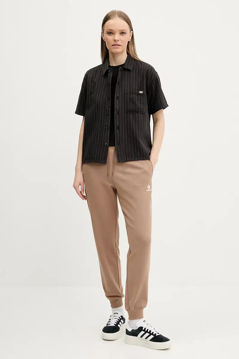 camicia in cotone donna colore nero DK0A4Z7UBLK1 miniatura 2