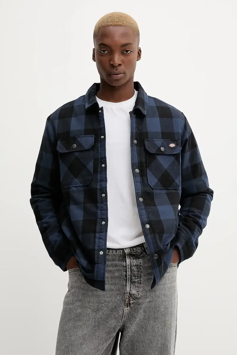 camicia uomo Blu navy