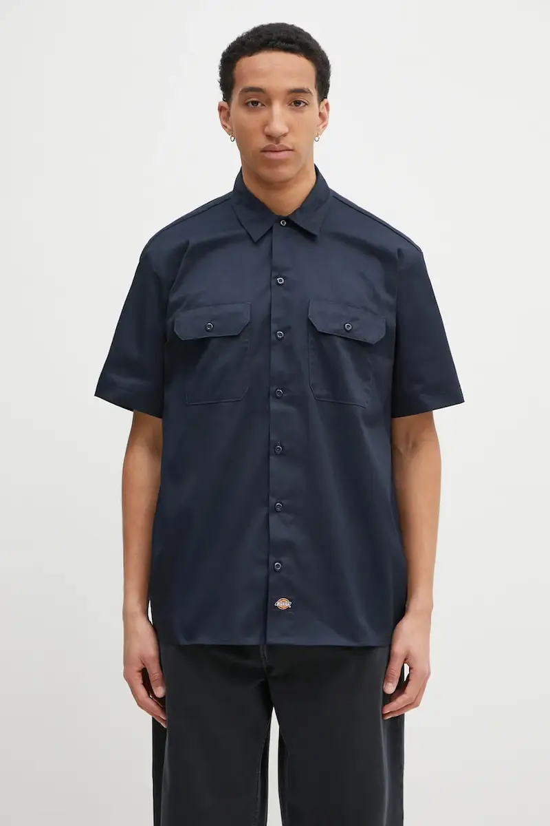 camicia uomo colore blu navy