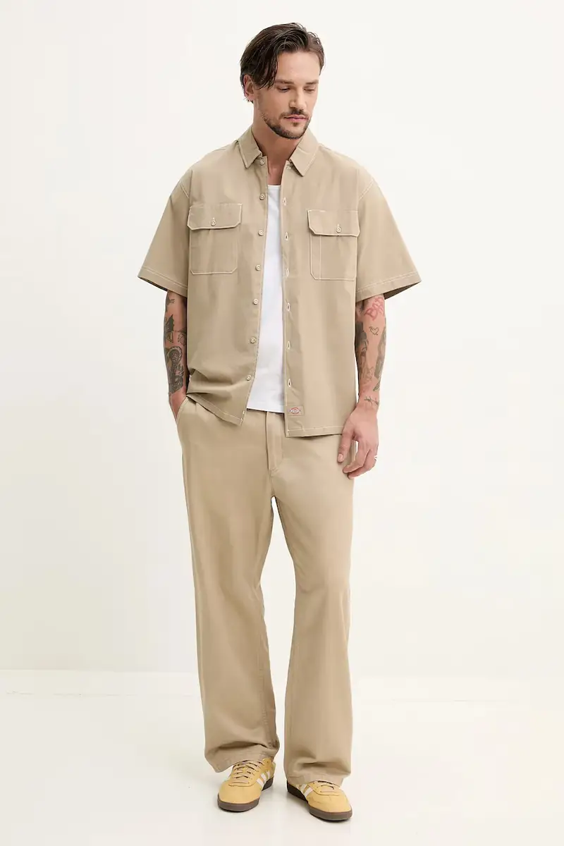 camicia uomo colore verde DK0A4Z7R0DS1 miniatura 2