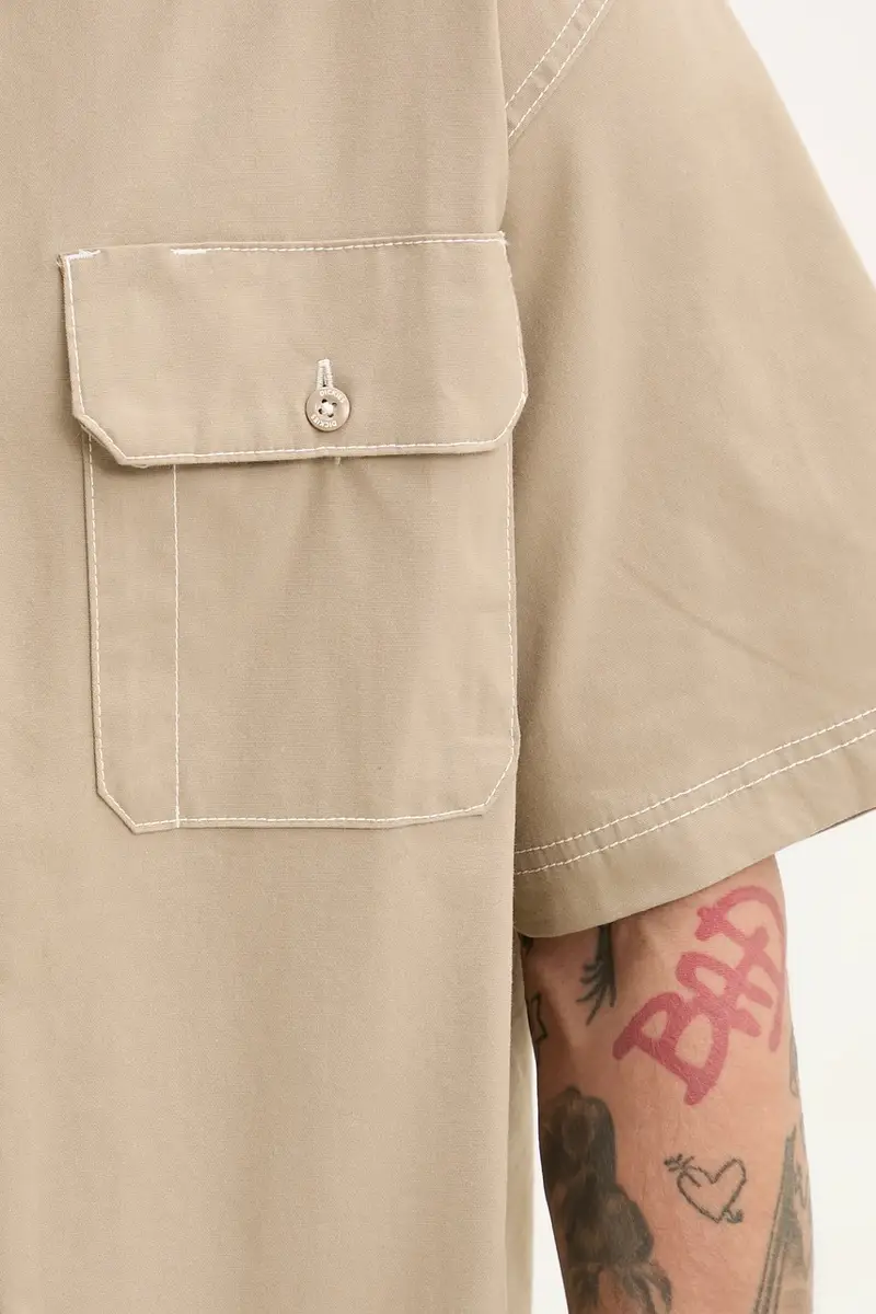 camicia uomo colore verde DK0A4Z7R0DS1 miniatura 5