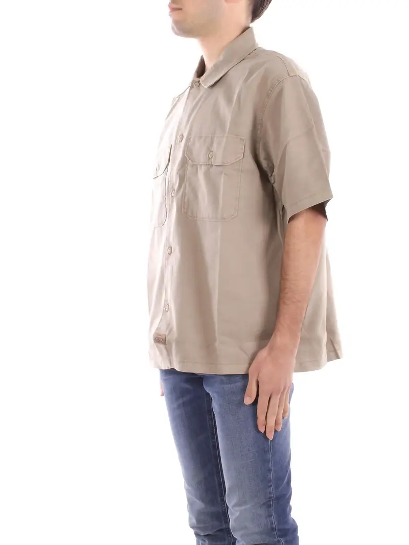 Camicia Uomo DICKIES Desert sand Unionville gd work shirt ss mi miniatura 2