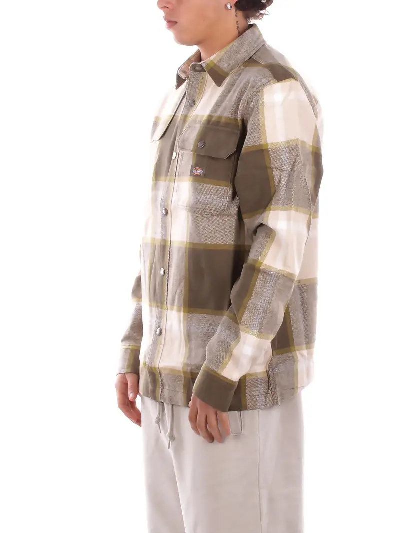 Camicia Uomo DICKIES Wood ash Nimmons ls wood ash miniatura 2