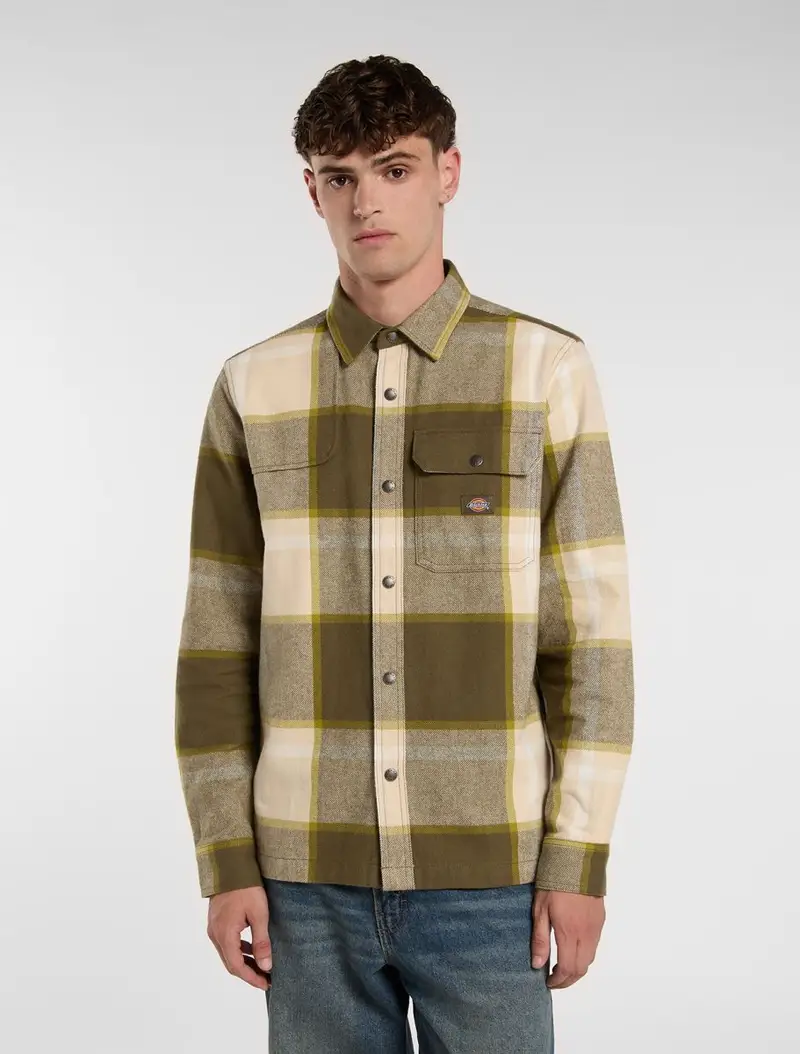 Dickies Camicie Uomo Marrone 3458435