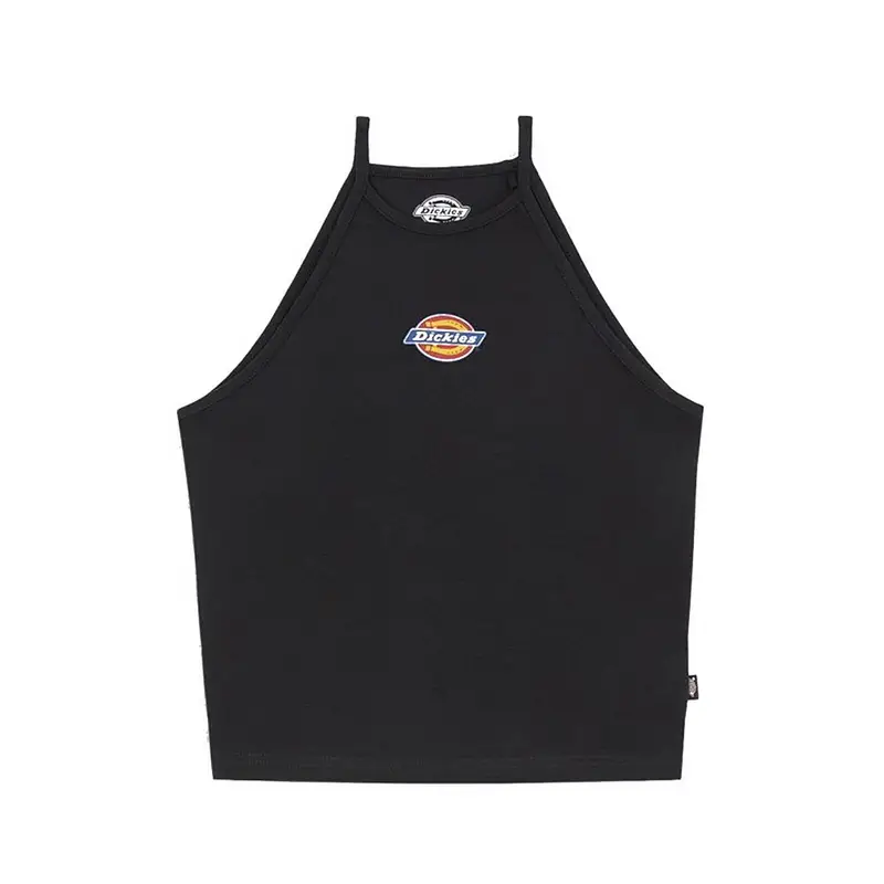 Canottiera Logo Nero Donna M