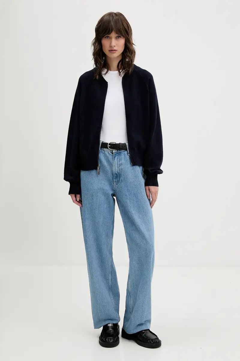 Dickies Cardigan Donna Blu 3768180 miniatura 2