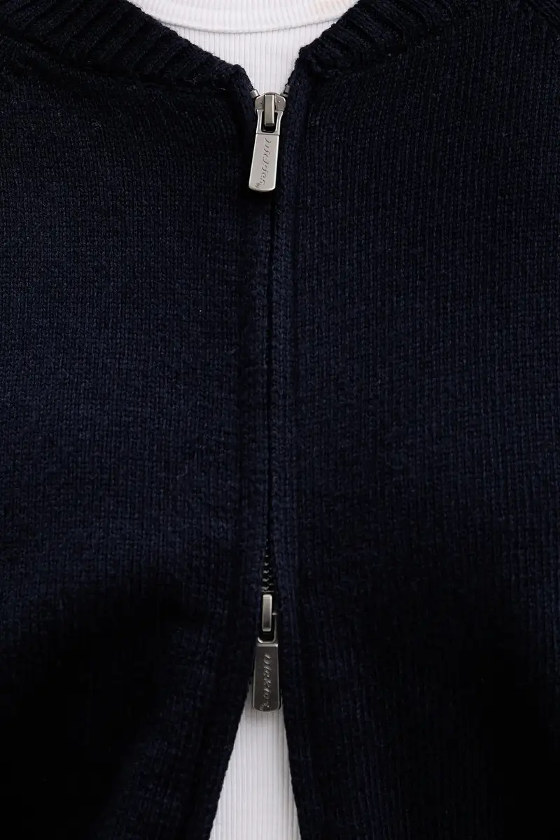 Dickies Cardigan Donna Blu 3768180 miniatura 5