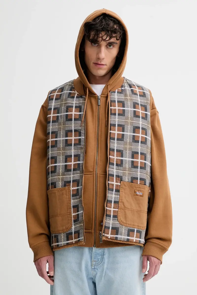 cotone senza maniche colore marrone DK0A88IT miniatura 2