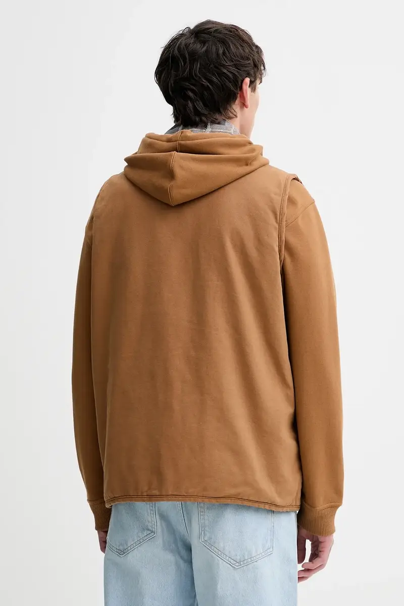 cotone senza maniche colore marrone DK0A88IT miniatura 4