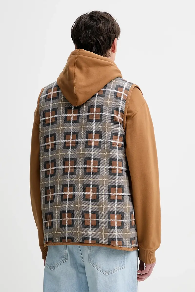 cotone senza maniche colore marrone DK0A88IT miniatura 5