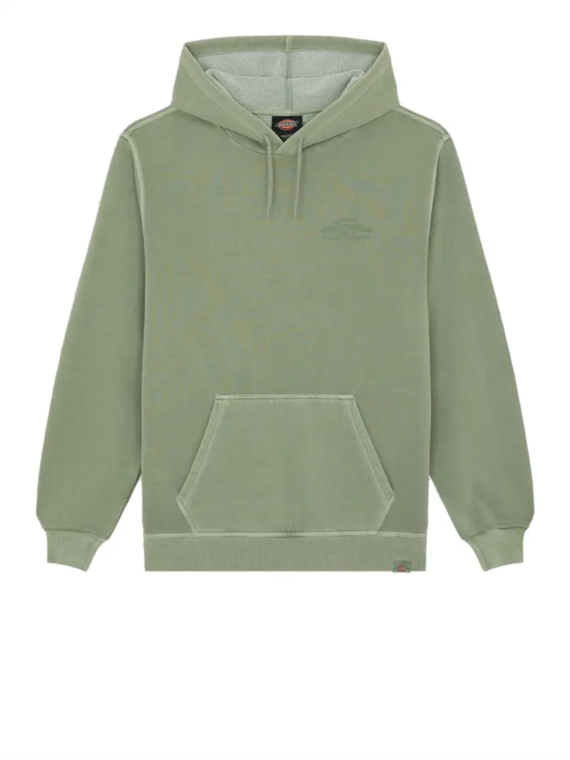 felpa cappuccio dickies christiana da uomo - verde
