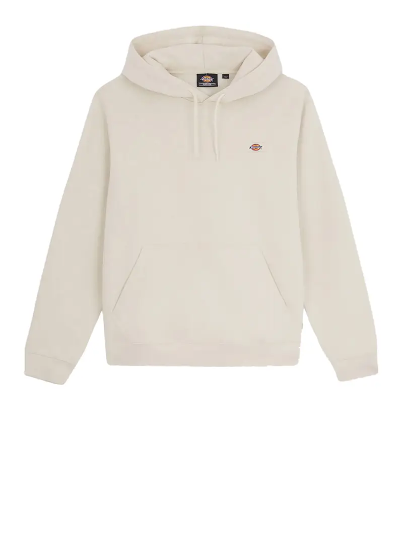 felpa cappuccio dickies oakport da uomo - avorio