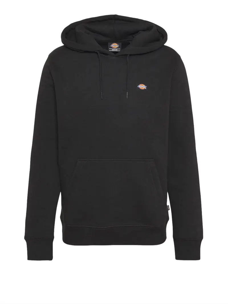 felpa cappuccio dickies oakport da uomo - nero