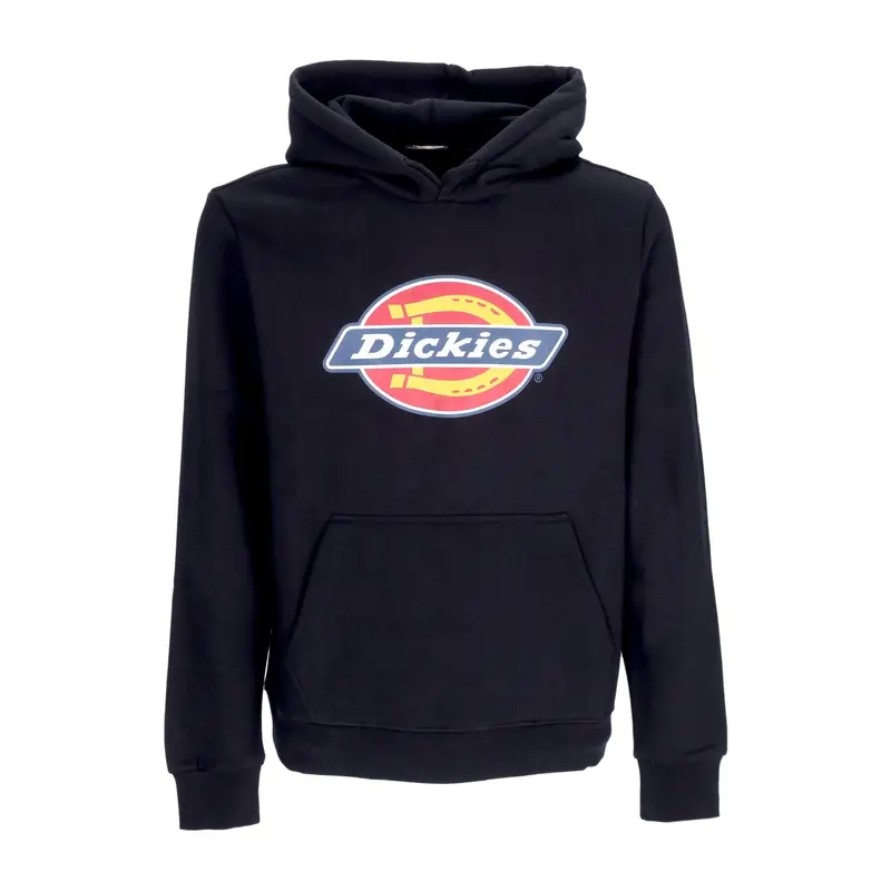 Felpa Cappuccio Uomo Icon Logo Hoodie Black