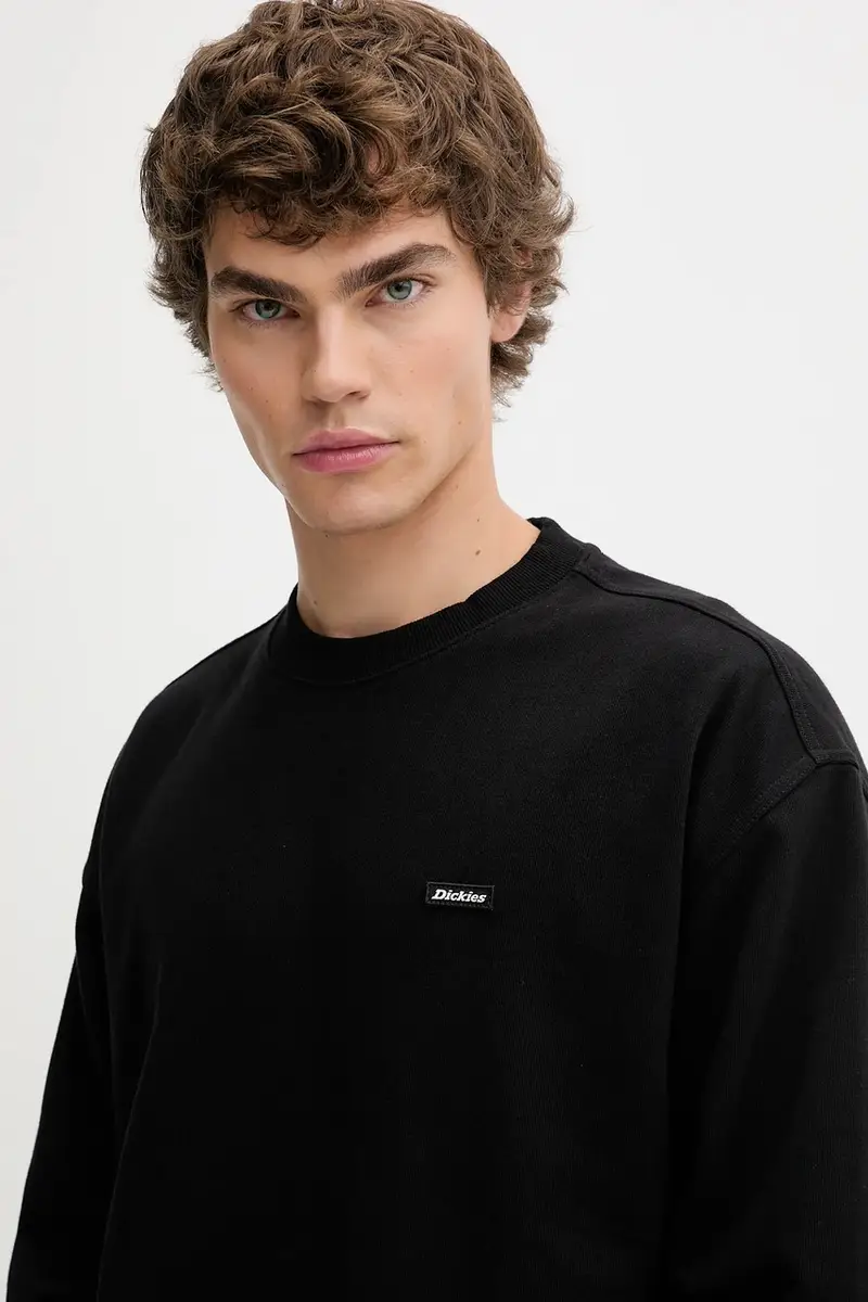 felpa Clancy Heavyweight Sweatshirt Black uomo colore nero DK0A87CKBLK1 miniatura 4