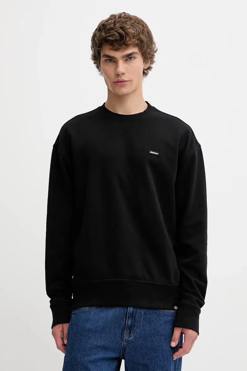felpa Clancy Heavyweight Sweatshirt Black uomo colore nero DK0A87CKBLK1