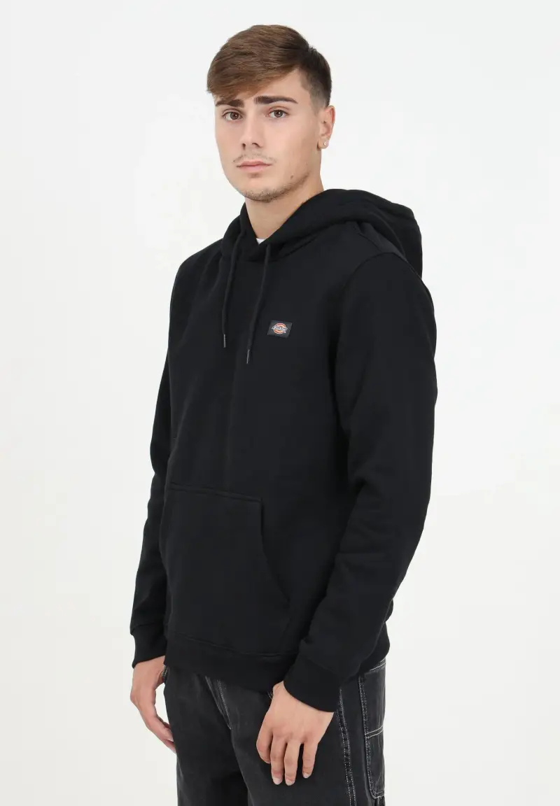 Felpa con cappuccio Oakport nera da uomo miniatura 2