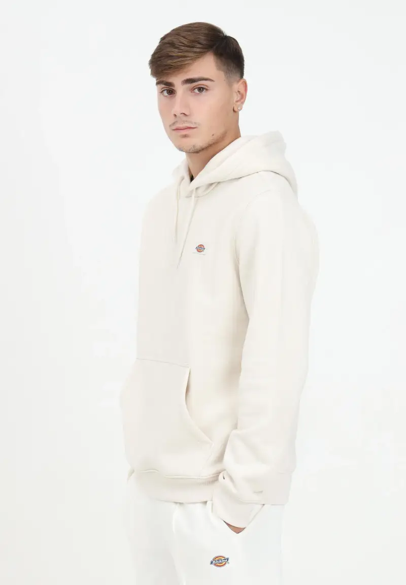 Felpa con cappuccio Oakport panna da uomo miniatura 2