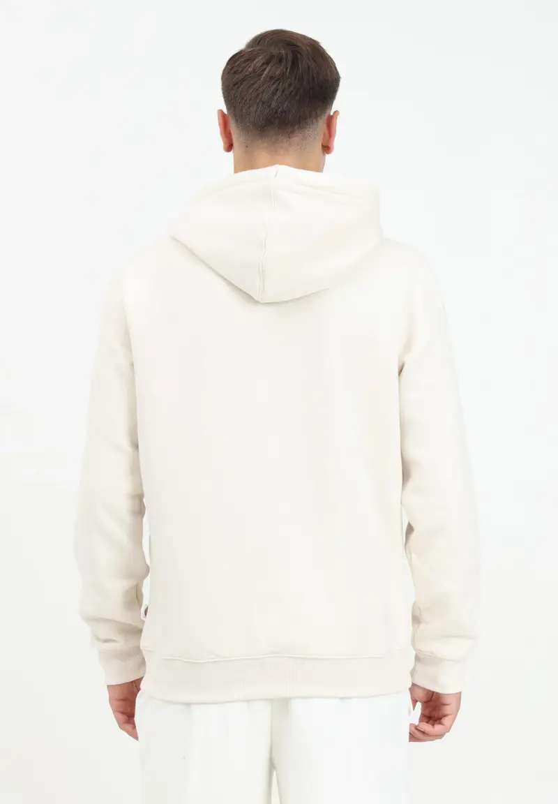 Felpa con cappuccio Oakport panna da uomo miniatura 3