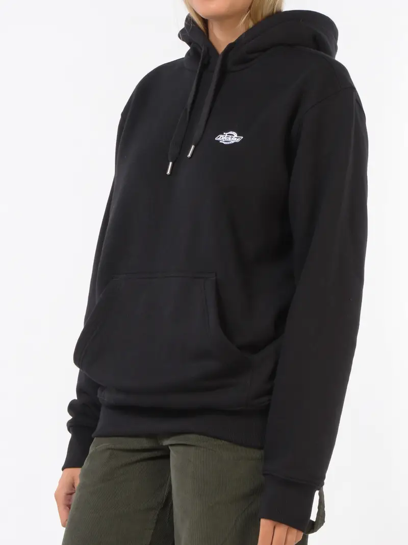 felpa da donna Dickies con cappuccio e logo NERO
