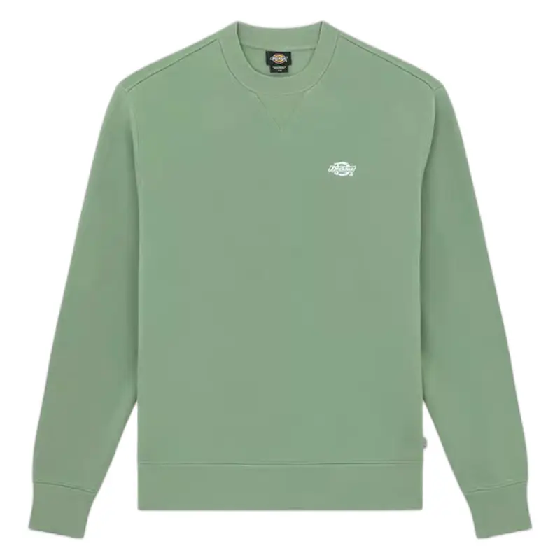 felpa dickies summerdale sweatshirt - sea spray GREEN