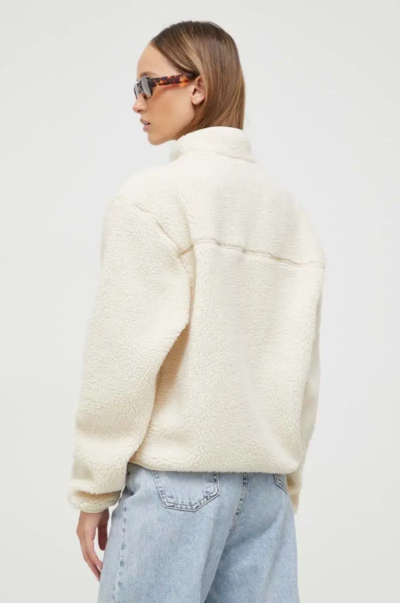 felpa donna Beige miniatura 3