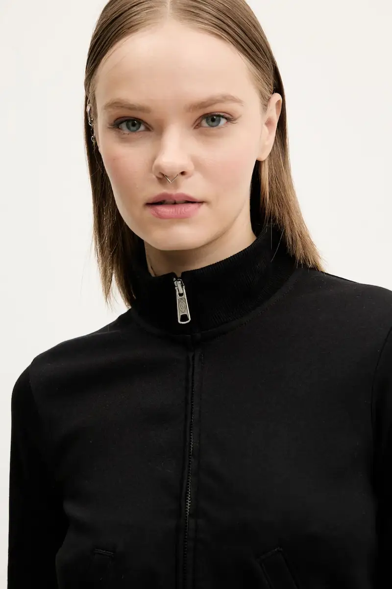 felpa donna colore nero DK0A4Z71BLK1 miniatura 4