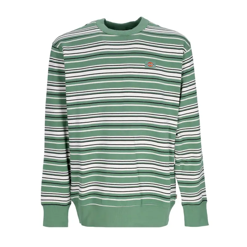 Felpa Girocollo Uomo Westover Stripes Sweatshirt Dark Ivy