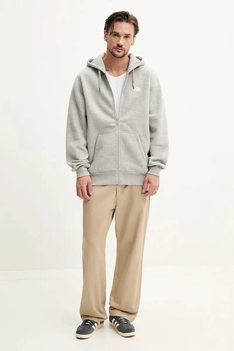 felpa SUMMERDALE ZIP THROUGH uomo colore grigio con cappuccio DK0A4YQA miniatura 2