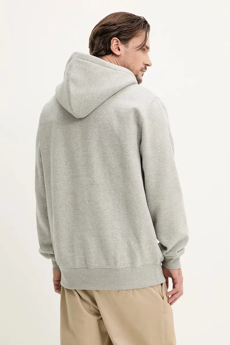 felpa SUMMERDALE ZIP THROUGH uomo colore grigio con cappuccio DK0A4YQA miniatura 3