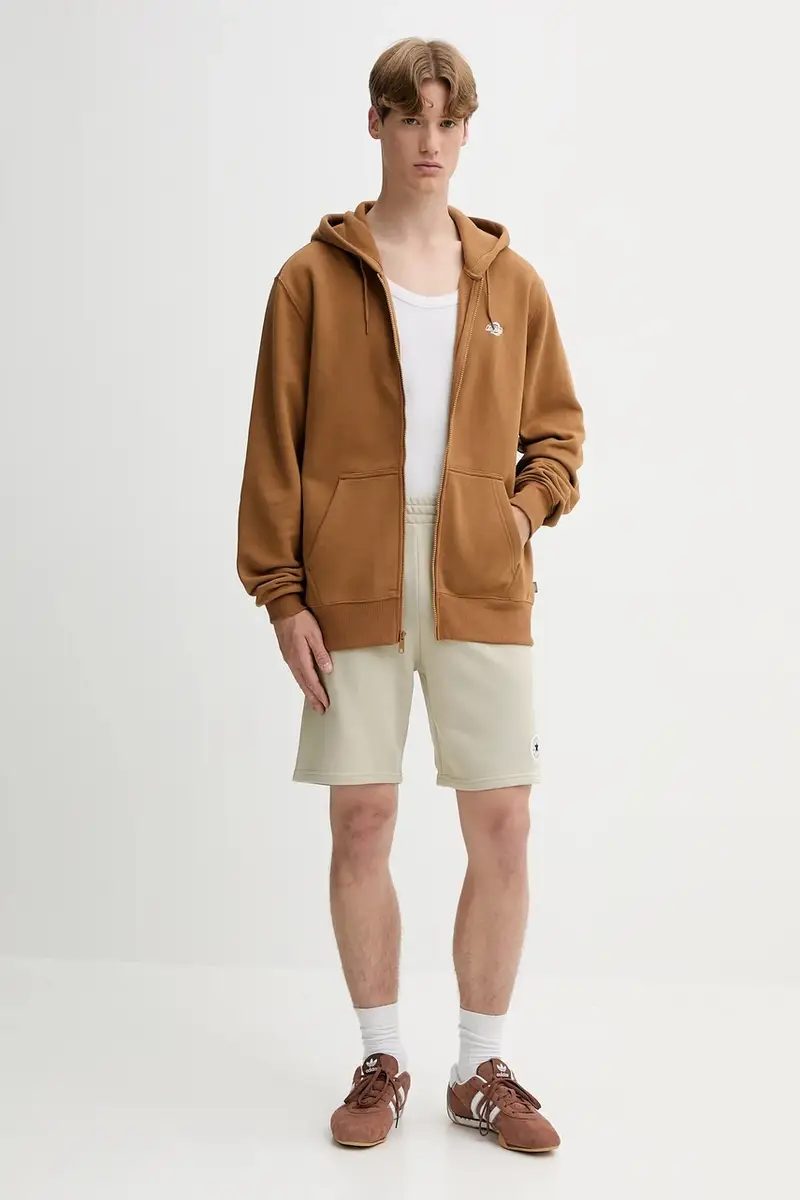 felpa SUMMERDALE ZIP THROUGH uomo colore grigio con cappuccio DK0A4YQA Marrone miniatura 2