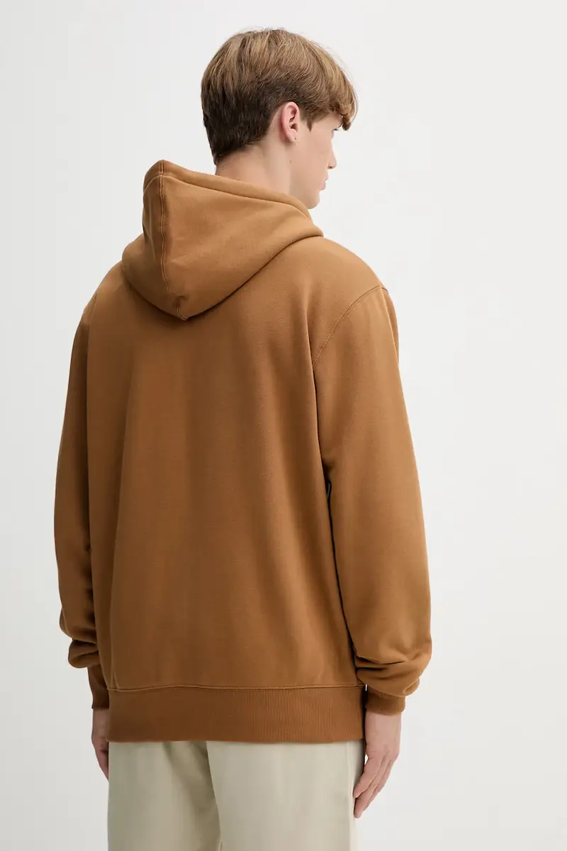 felpa SUMMERDALE ZIP THROUGH uomo colore grigio con cappuccio DK0A4YQA Marrone miniatura 3