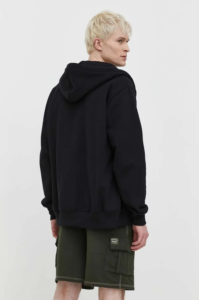 felpa SUMMERDALE ZIP THROUGH uomo colore nero con cappuccio DK0A4YQA miniatura 3