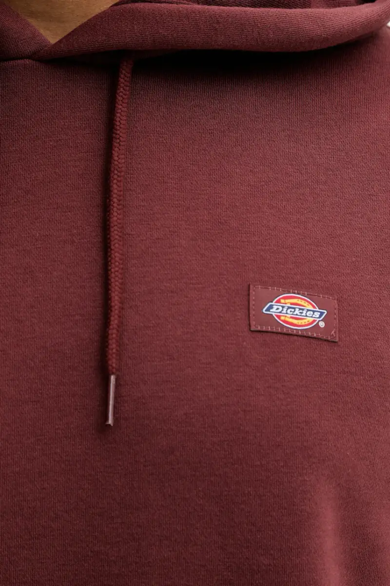 felpa uomo colore granata con cappuccio DK0A4XCD miniatura 5