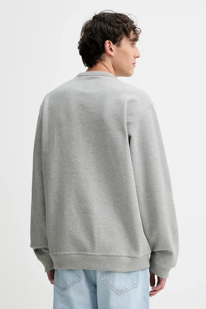 felpa uomo colore grigio DK0A88Q4 miniatura 3