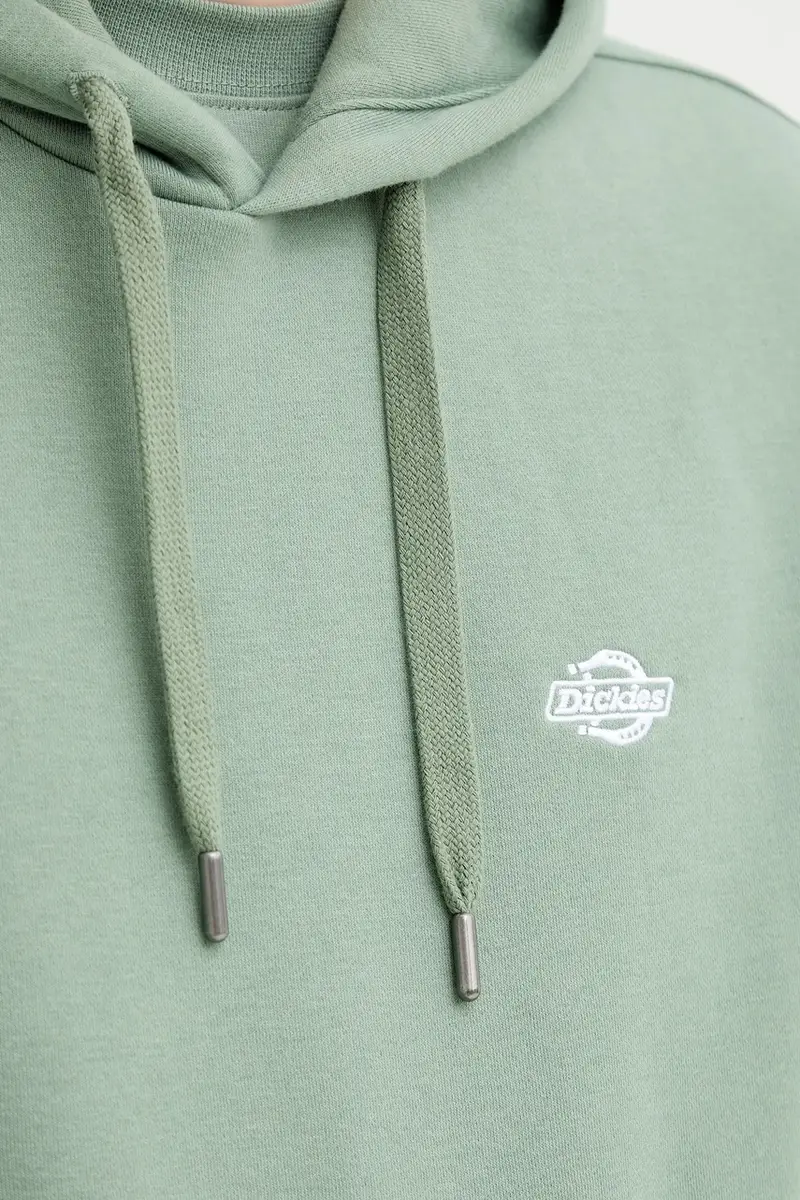 felpa uomo colore nero con cappuccio Verde miniatura 5