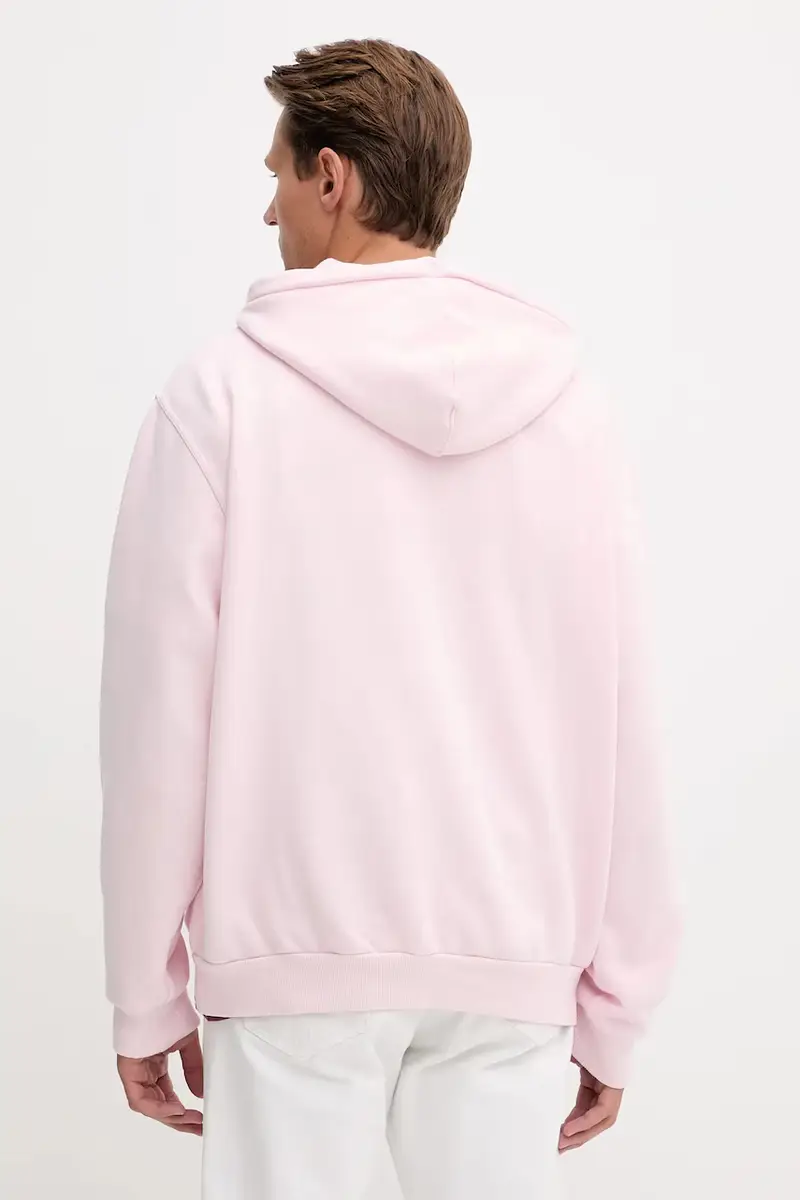 felpa uomo colore rosa con cappuccio DK0A87NP miniatura 3