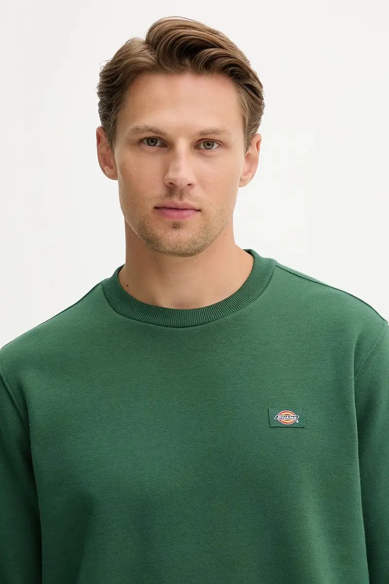 felpa uomo colore verde DK0A4XCE miniatura 4