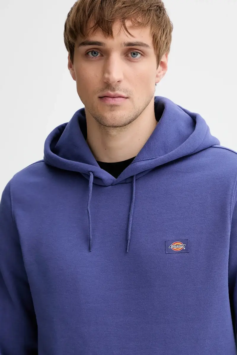 felpa uomo colore violetto con cappuccio DK0A4XCD miniatura 4