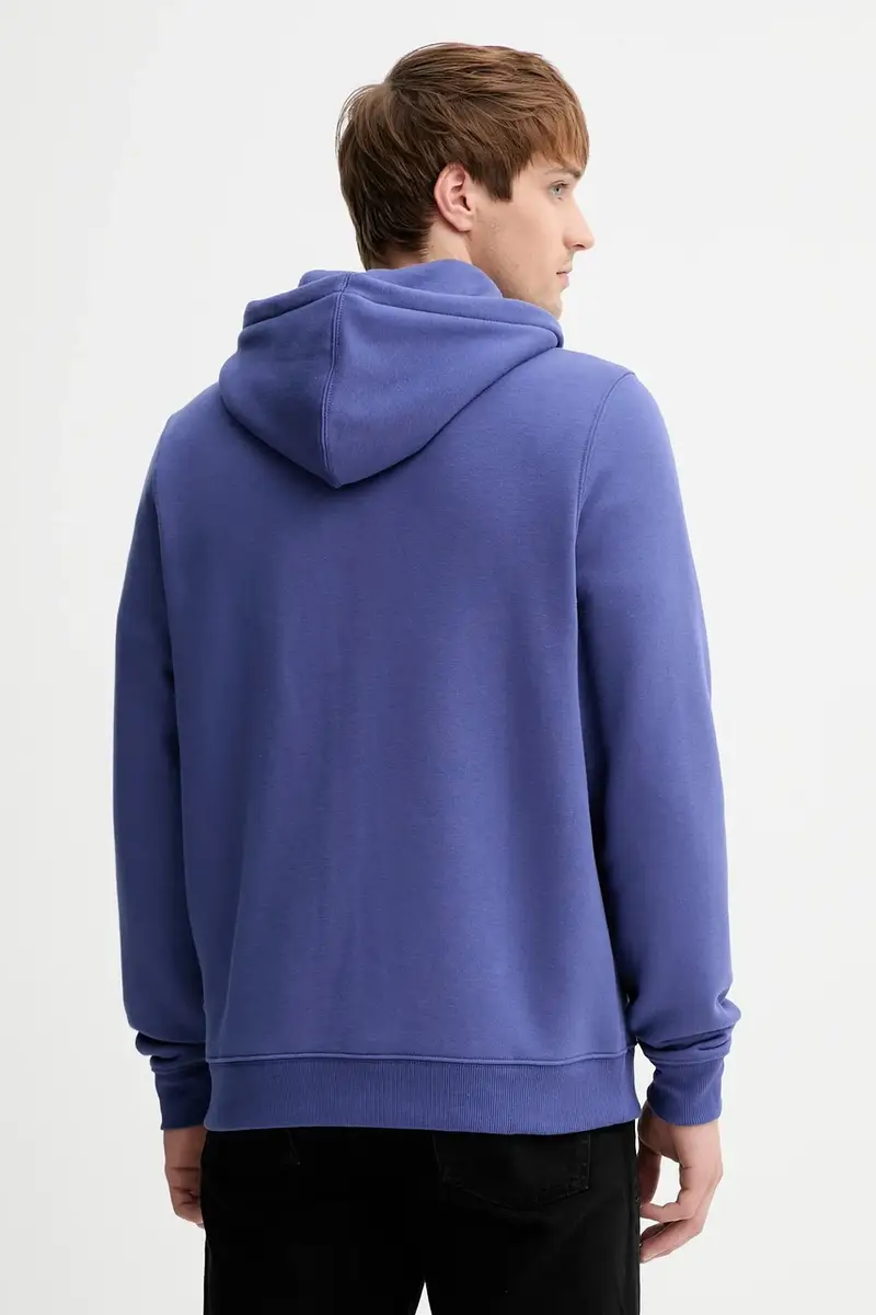 felpa uomo colore violetto con cappuccio DK0A4XD3 miniatura 3