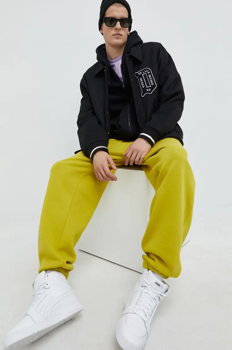 felpa uomo con cappuccio Nero miniatura 2