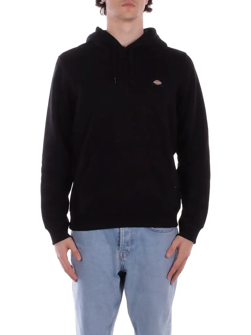 Felpa Uomo DICKIES Black Oakport hoodie