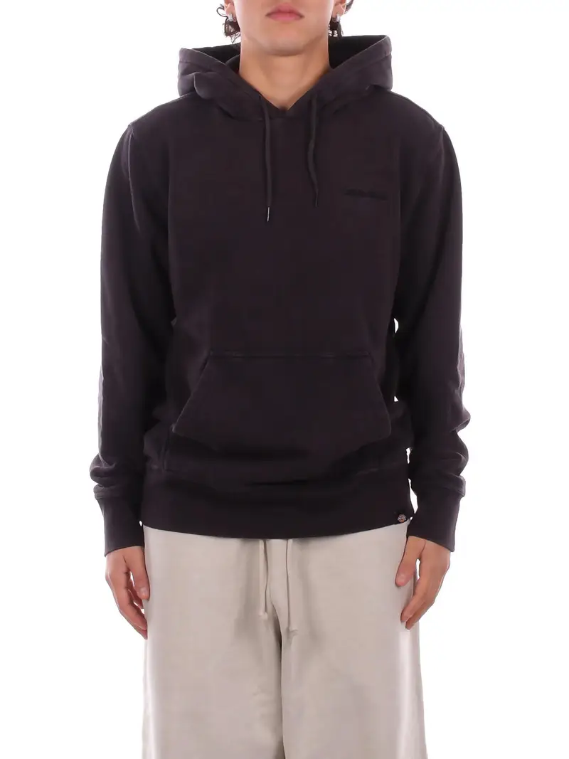 Felpa Uomo DICKIES Black Plentywood hoodie