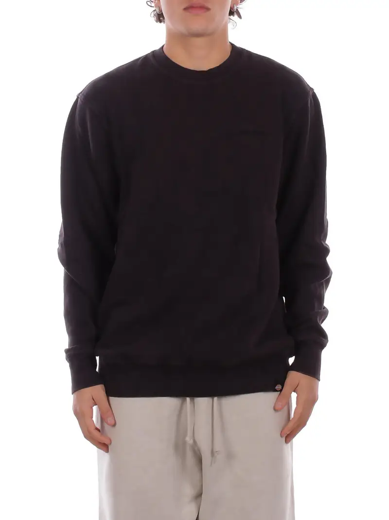 Felpa Uomo DICKIES Black Plentywood sweatshirt