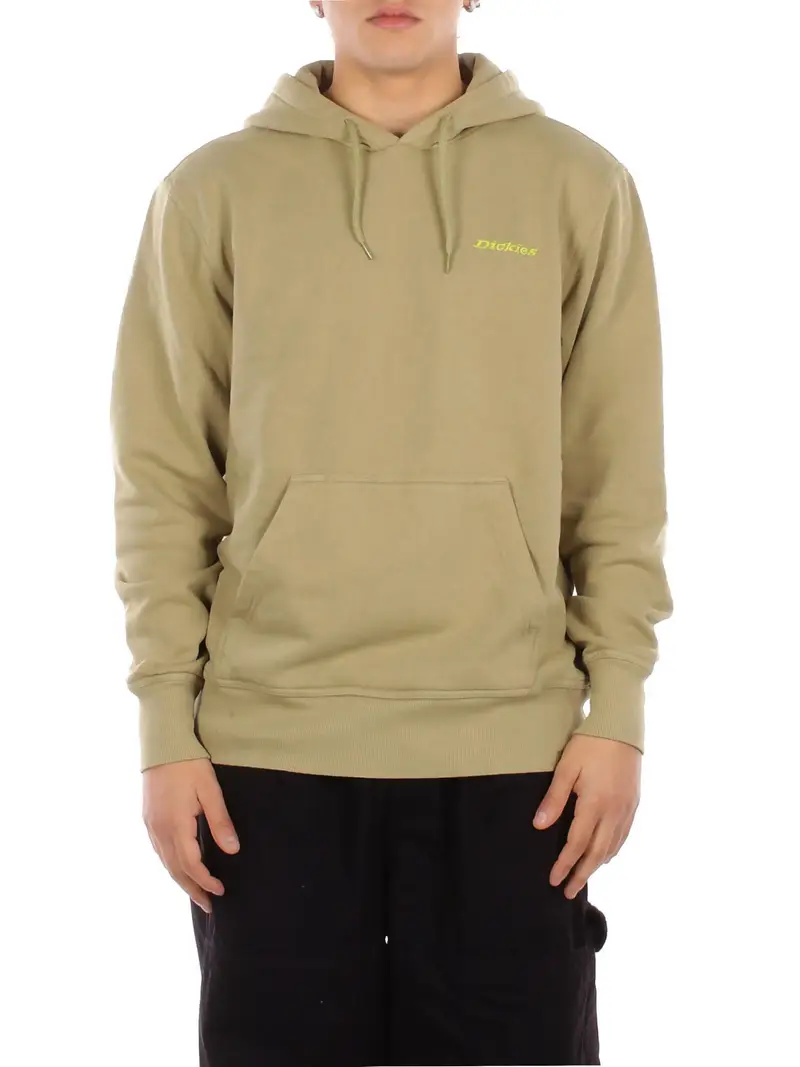 Felpa Uomo DICKIES Green Plentywood hoodie